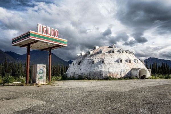 Igloo Hotel, Alaska, Etats-Unis  © morten larsen / Alamy Stock Photo