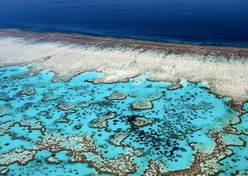 La Grande Barrière de Corail vue du ciel © Tourism Australia