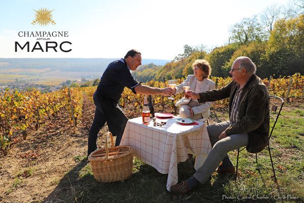 Sensorische Erfahrung in der Champagne