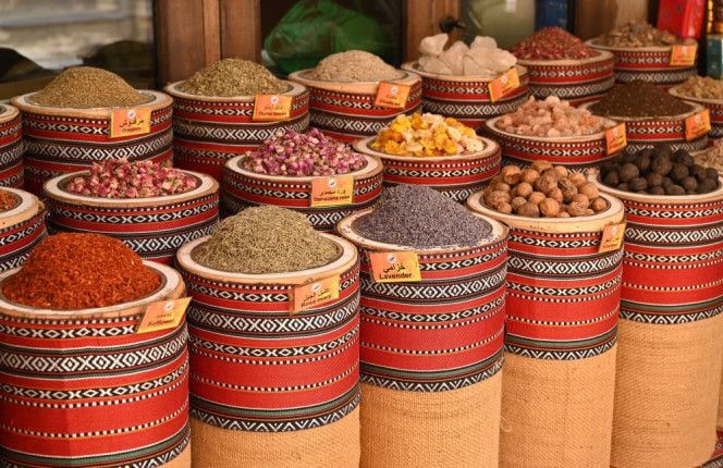 Spices in the souk