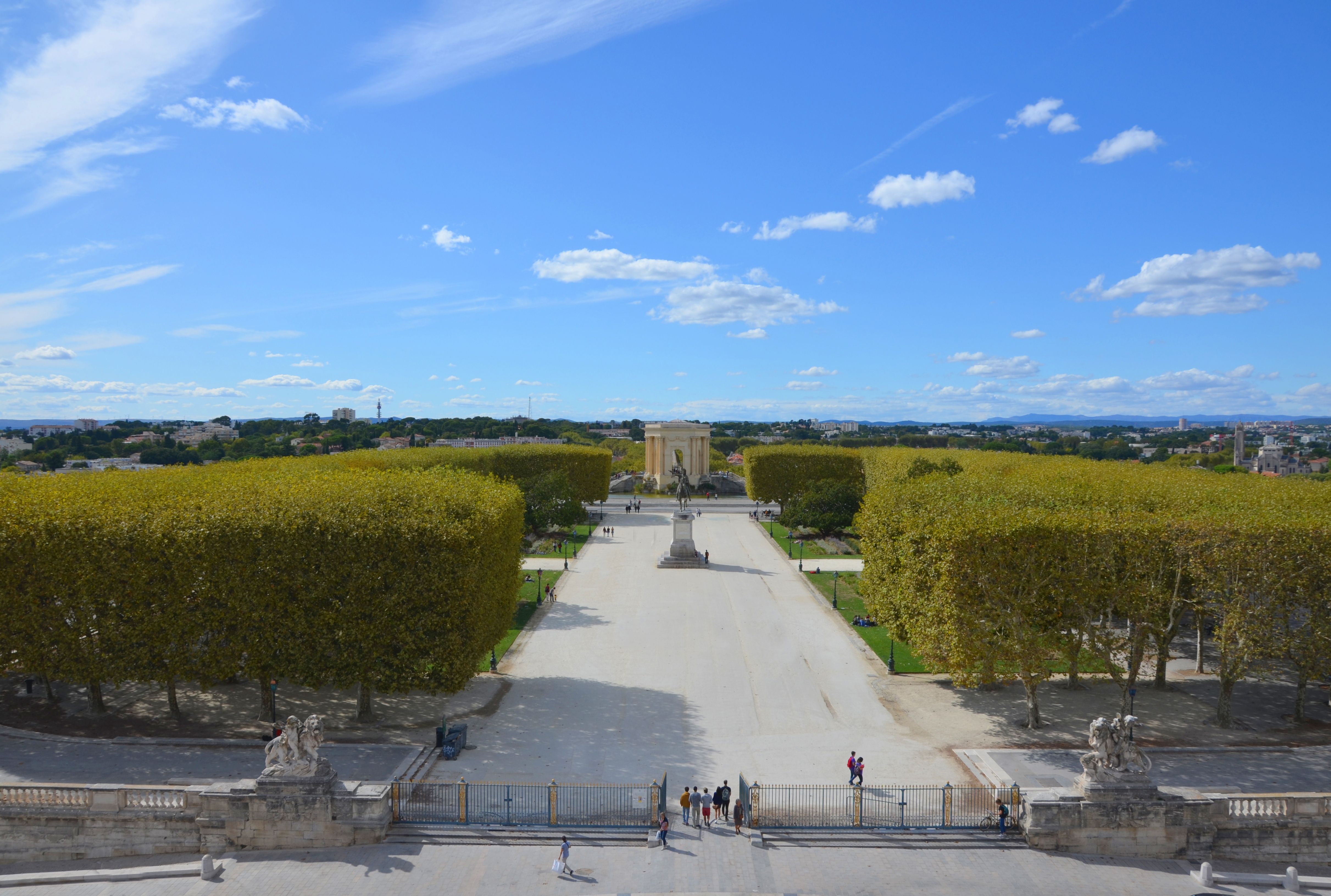 D Couverte De La Promenade Du Peyrou Easyvoyage