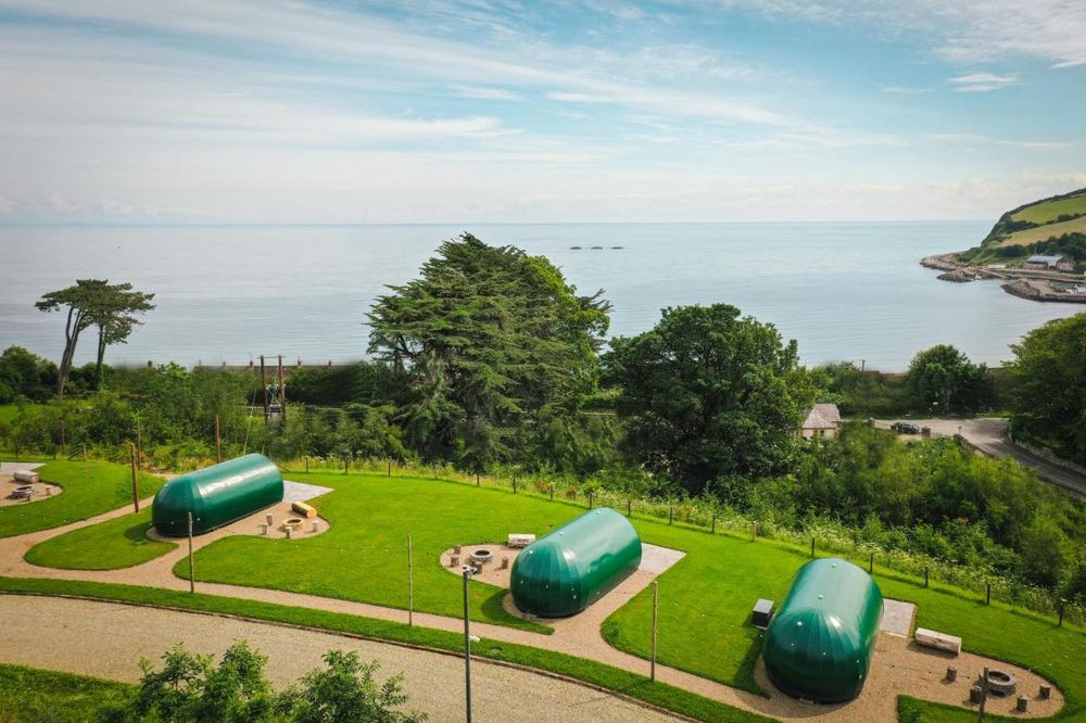 Further Space at Glenarm Castle, Ocean View Luxury Glamping Pods, Ballymena