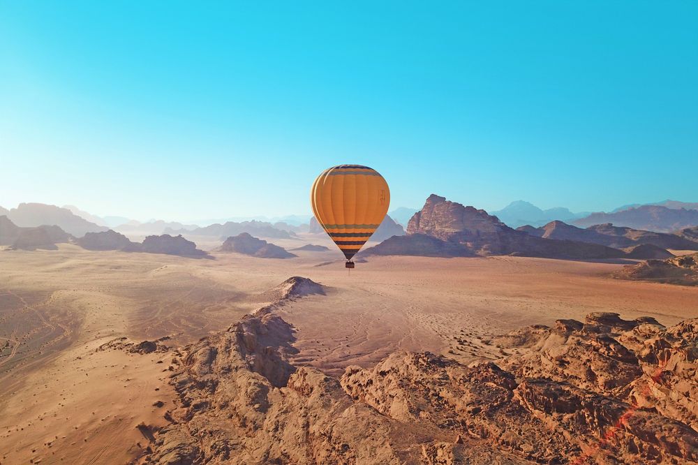 Réservez votre vol en montgolfière dans le Wadi Rum !