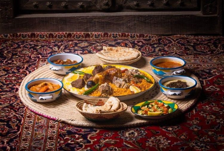 La cuisine traditionnelle saoudienne, inspirée des traditions du Najd © Saudi Tourism Authority