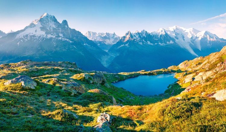 Paysage montagneux dans les Alpes © Andrew Mayovskyy/123RF