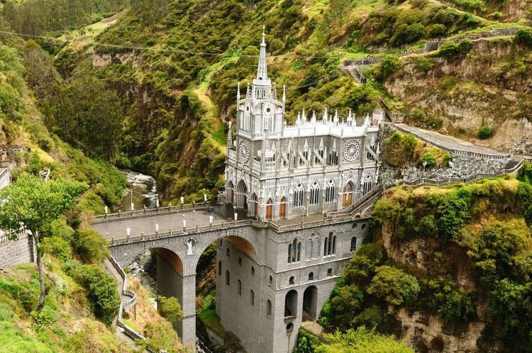 Sanctuaire de Las Lajas en Colombie  © Rafal Cichawa/123RF