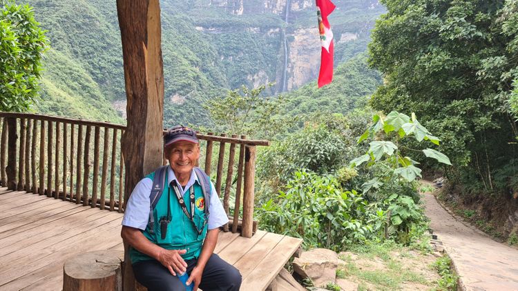 Télesforo, el lugareño que llevó al antropólogo a descubrir la catarata de Gocta en 2005, Perú