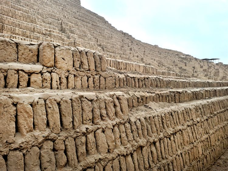 La pyramide de Huaca Pucllana à Lima