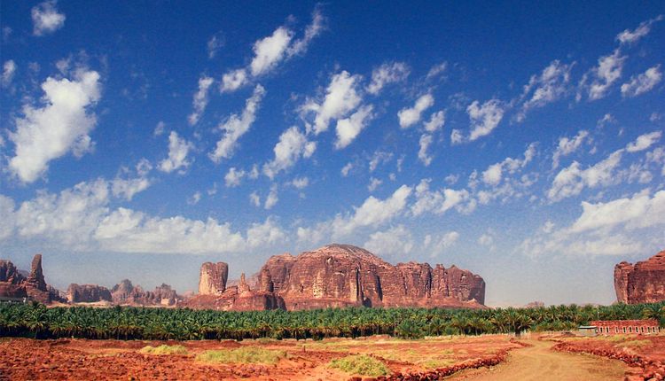 L’oasis d’AlUla en bordure de Dadan