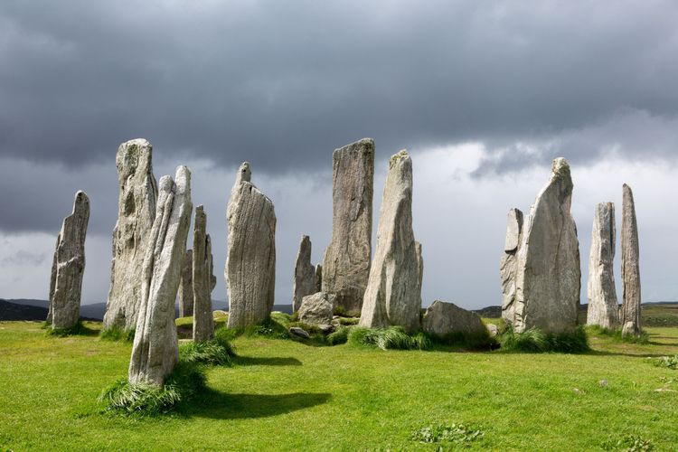 Les mégalithes vieux de 3000 ans sur Lewis and Harris