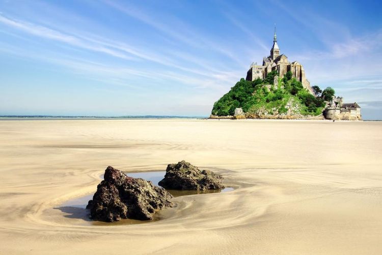 La plage du mont Saint-Michel. © Igor Plotnikov / 123RF
