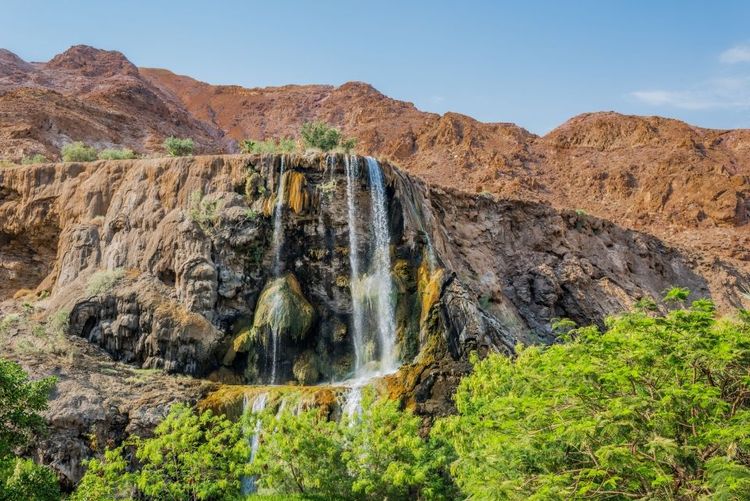 Les sources d'eau chaude en Jordanie