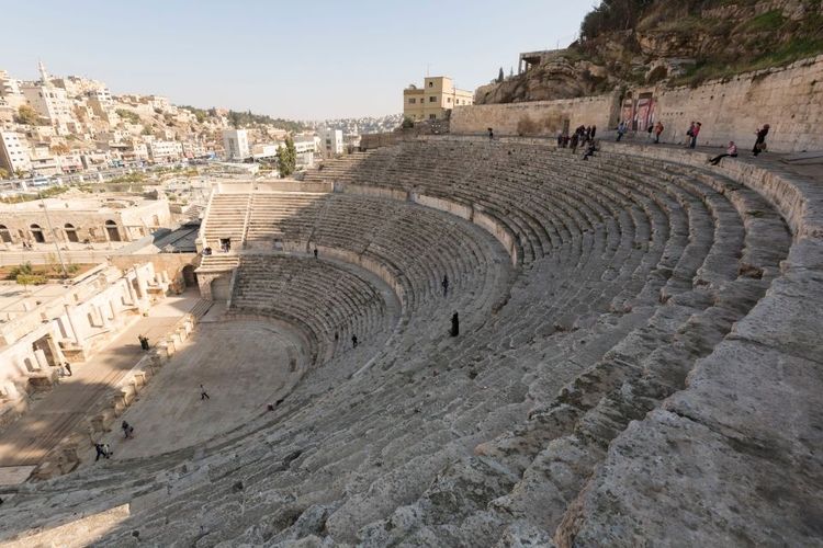 Le théâtre antique d'Amman
