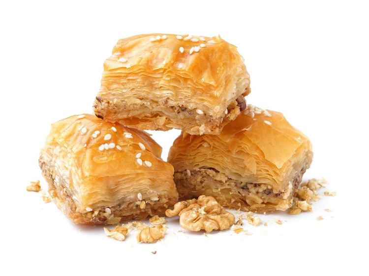 Les baklavas et leurs dizaines de couches superposées