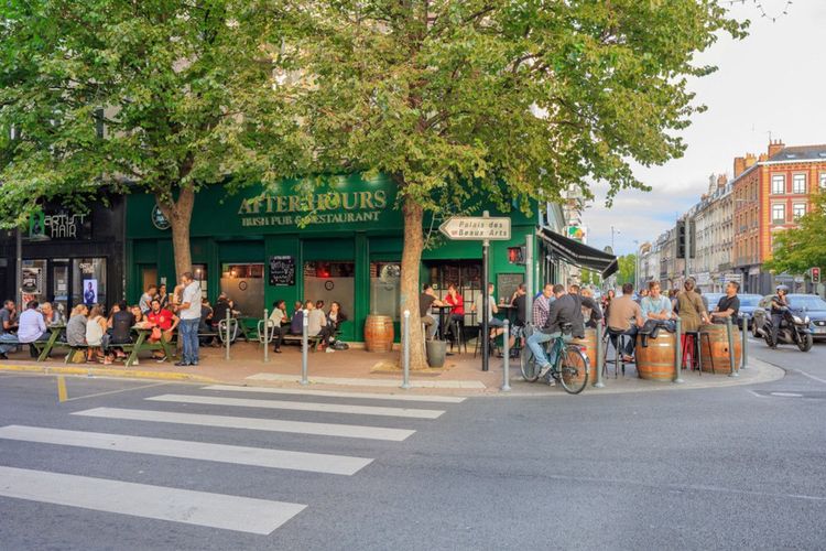 Bar irlandais à Lille