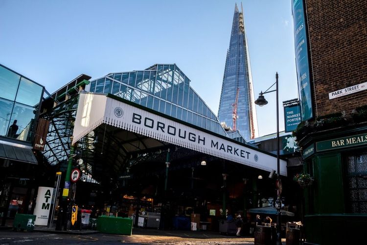 Borough market à Londres