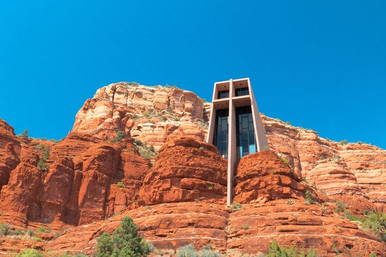 La Chapelle Sainte-Croix de Sedona en Arizona, Etats-Unis