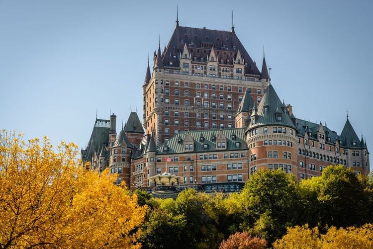 Château de Frontenac au Québec