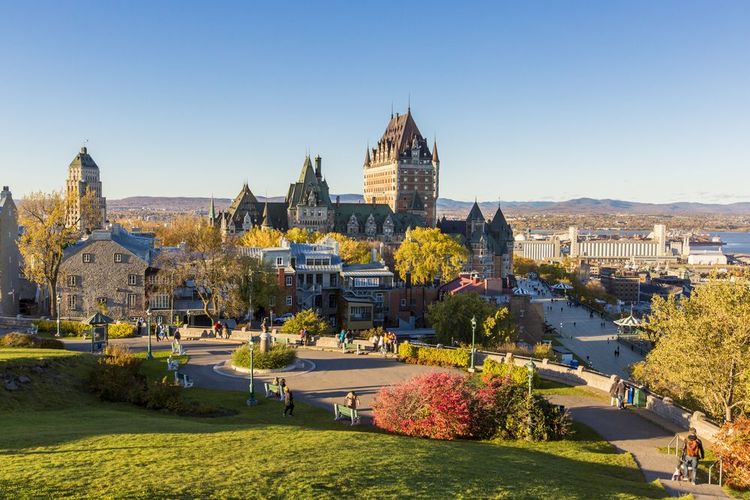 Château de Frontenac dans le Vieux Québec