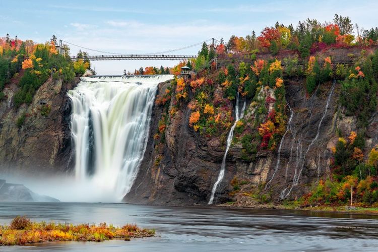 Chutes de Montmorency en automne