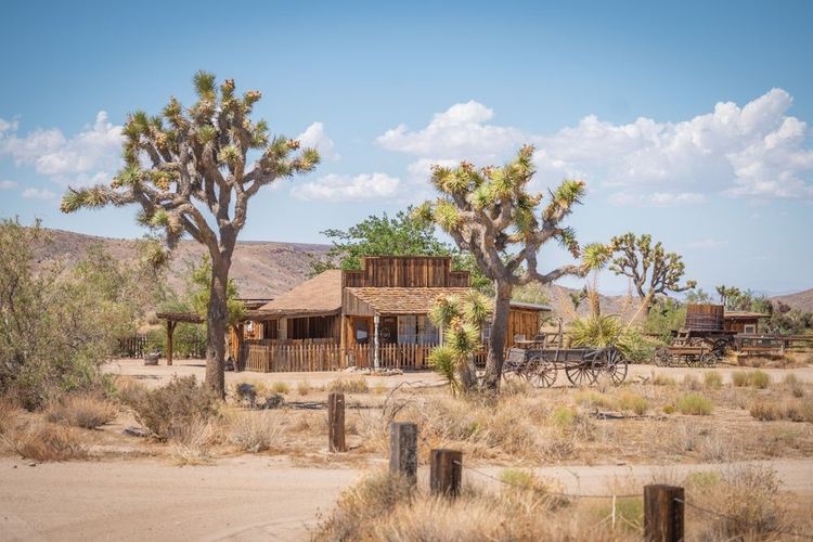 Climat aride à Pioneertown