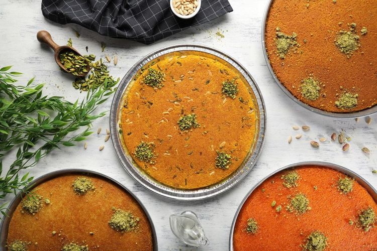 Dessert typiquement égyptien, le knafeh