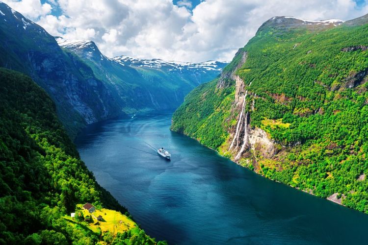 Geirangerfjord en Norvège