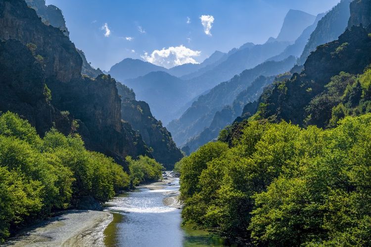 Gorges de Vikos en Grèce