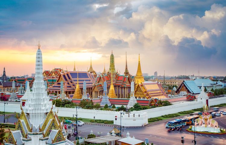 Grand Palais en Thaïlande