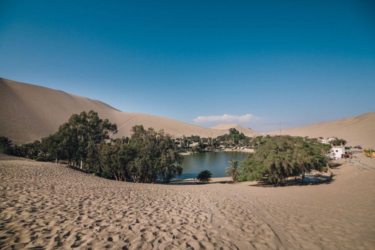 Oasi e villaggio di Huacachina