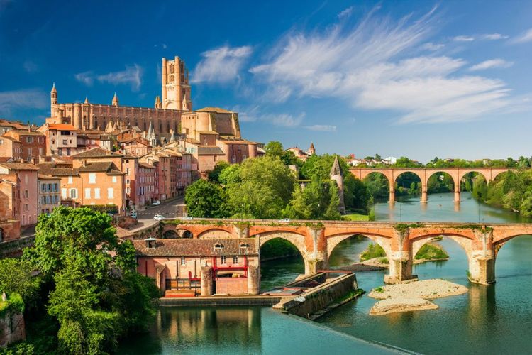 L'Eglise Sainte-Cécile sur les hauteurs d'Albi