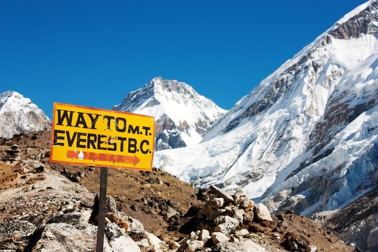 L'un des chemins qui mène à l'Everest, Népal