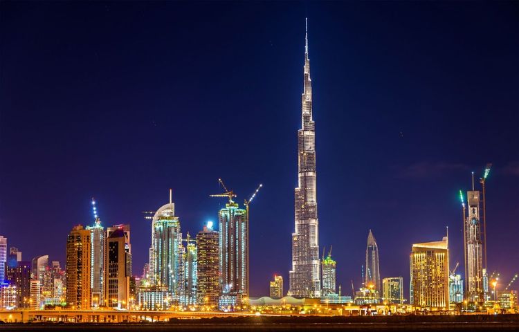 Visit the Burj Khalifa, the world's tallest tower