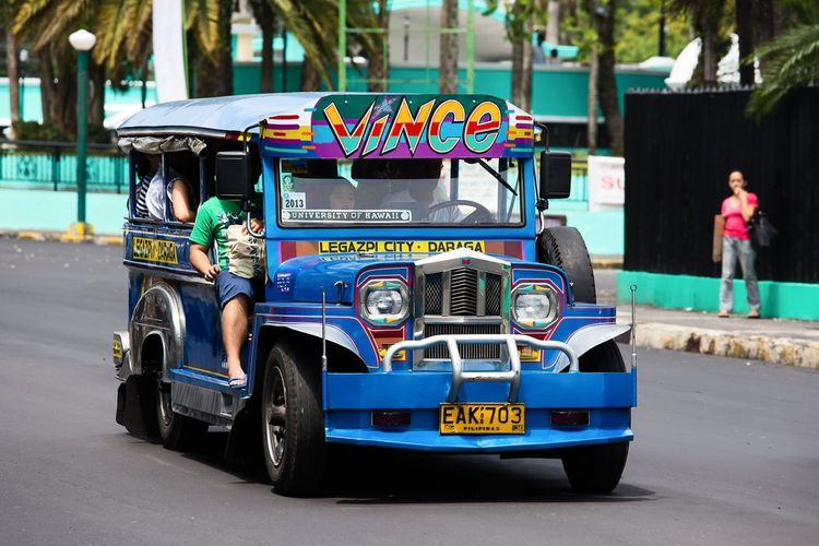 El jeepney de Filipinas