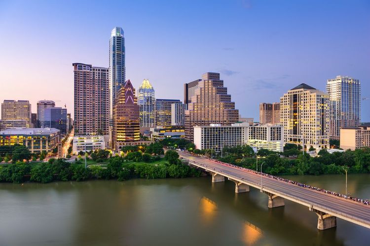 La ville de Austin au Texas, Etats-Unis