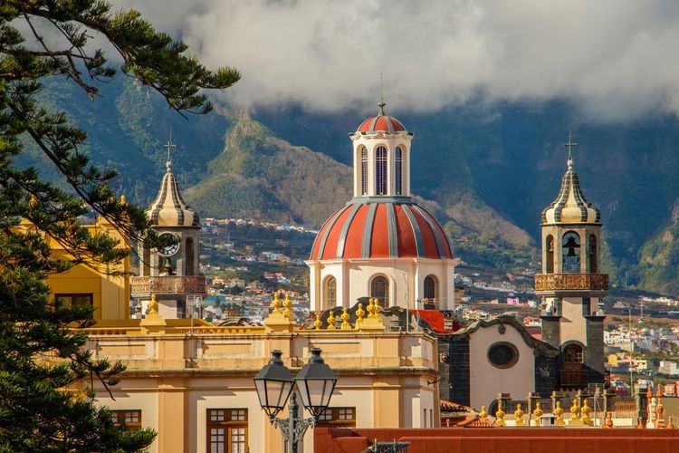 La città di La Orotava, Tenerife, Isole Canarie