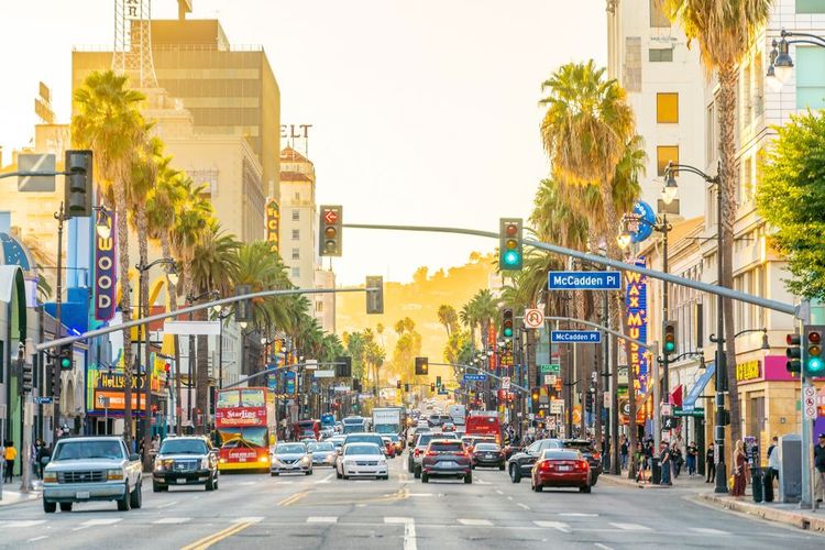 La ville de Los Angeles en Californie, Etats-Unis