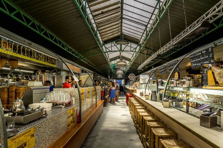Le marché couvert des Enfants rouges