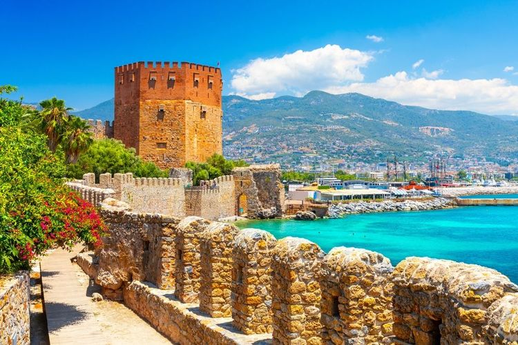 Le port d'Analya en Turquie