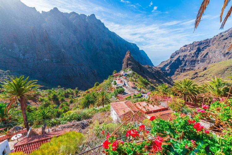 Il villaggio di Masca, Tenerife, Isole Canarie