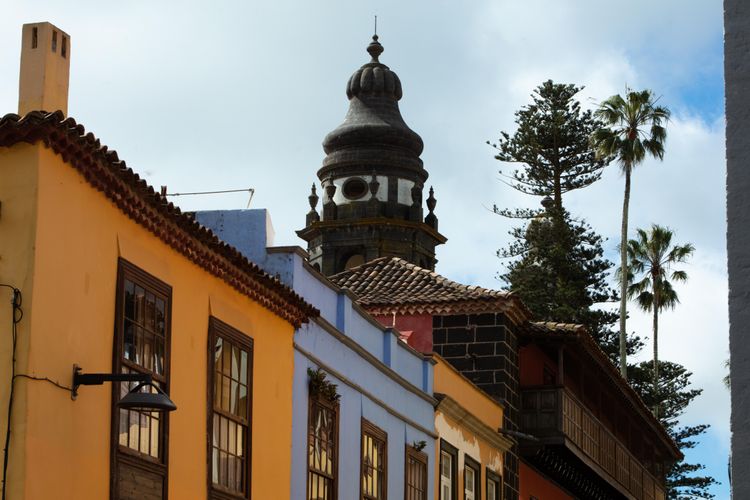Les bâtiments colorés de La Laguna, Tenerife, Îles Canaries © Turismo de Tenerife