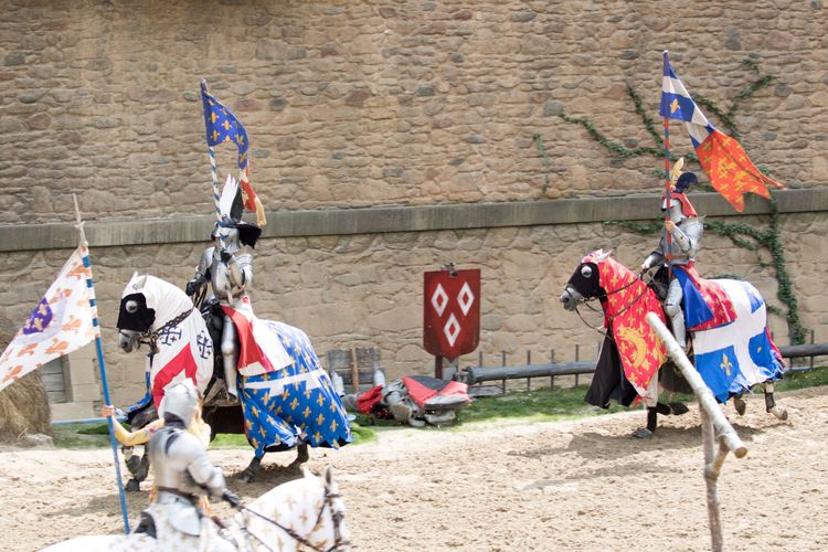 Les chevaliers du Puy du Fou.