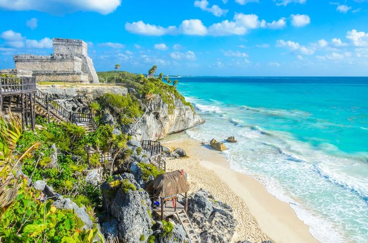  Les ruines mayas de Tulum, Quintana Roo, Mexique