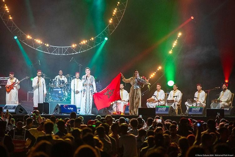 Scène salé, festival Mawazine, Rabat, Maroc. - ©MOHAMED.FILALI.ANSSARI