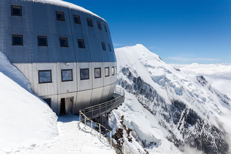 Mont Blanc, le refuge du Goûter, France