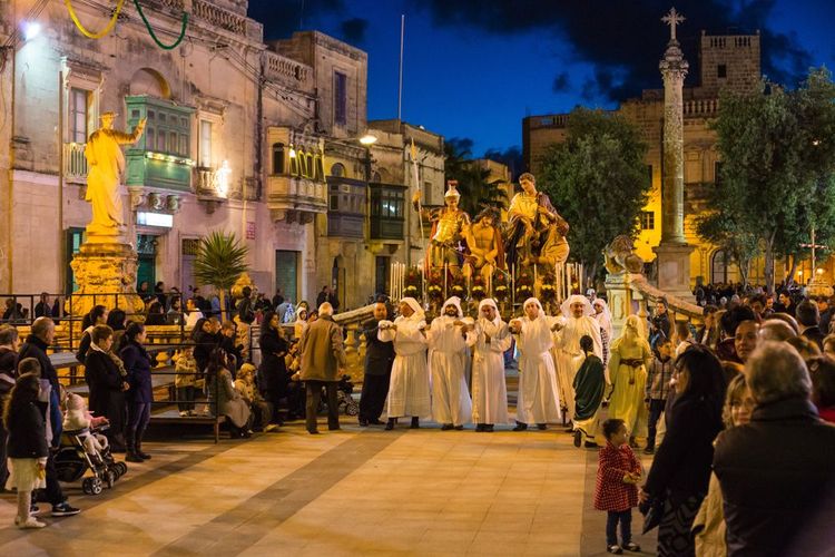 Parades à l'occasion des célébrations de Pâques, Malte