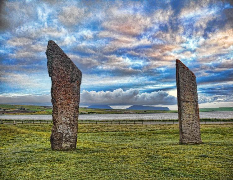 The standing stones of Stenness