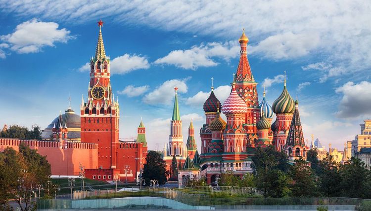 Place rouge à Moscou, Russie
