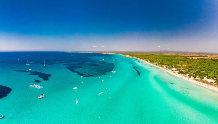 Plage Es Trenc, Majorque