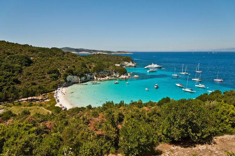 Plage Voutoumi en Grèce